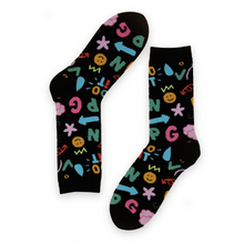 Load image into Gallery viewer, RUN DIPG Business Socks - Black